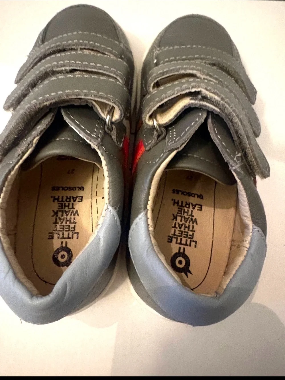 Little Feet that Walk the Earth, Old Soles, Size 27 (or 10 US)